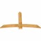 Ekena Millwork Bellingham Rough Sawn Timber Gable Bracket, Western Red Cedar, 72"W x 42"H x 2"D x 6"F, 14/12 Pitch GBW072X42X0206BEL00RWR - alternate 4